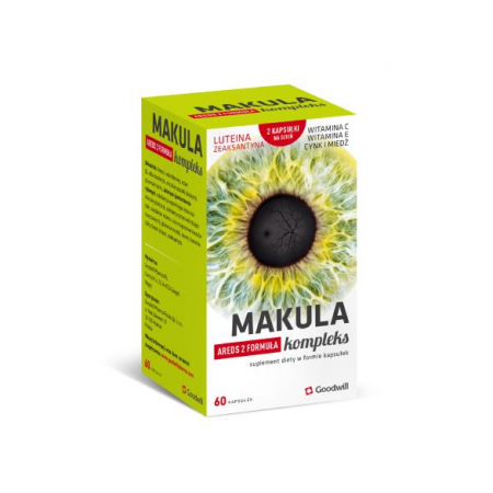 Makula Kompleks Areds 2 Formuła kapsułki - 60 kaps.