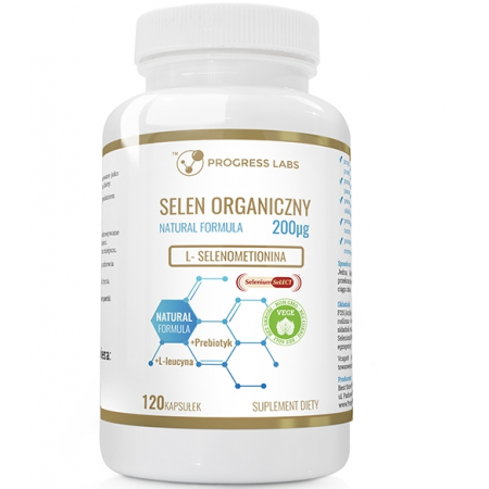 Selen Organiczny 200 mcg kapsułki - 120 kaps.