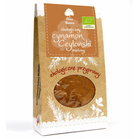 Eko cynamon cejloński mielony 50 g
