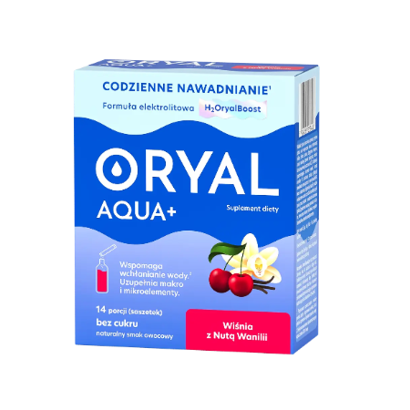 Oryal Aqua + wiśnia z nutą walinii saszetka - 14 sasz.