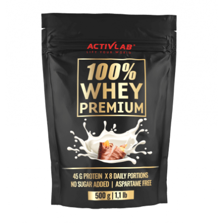 Activlab whey 100 % smak baton mleczny 500 g