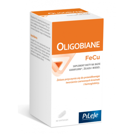 Oligobiane FeCu kapsułki - 90 kaps.