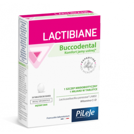 Lactibiane Buccodental tabletki do ssania - 30 tabl.