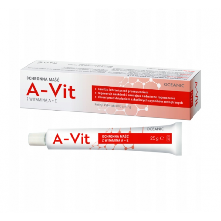 A-Vit Maść ochronna z witaminą A+E - - 25 g