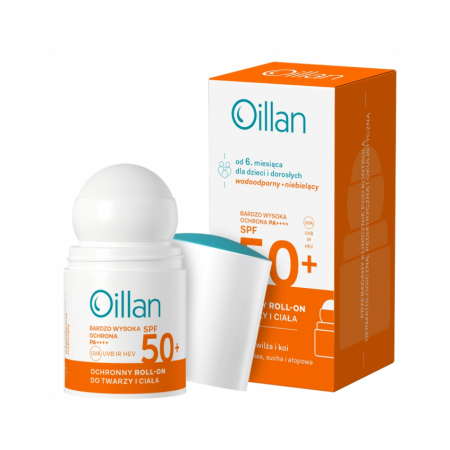 Oillan Roll-on przeciwsłoneczny dla dzieci i dorosłych ochronny