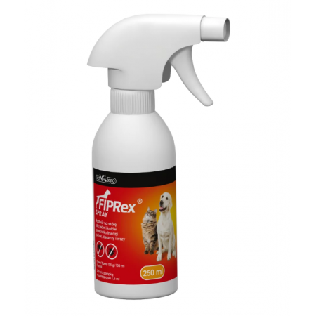 Fiprex Spray roztwór na skórę 500 mg/100ml 1 but. po 250 ml