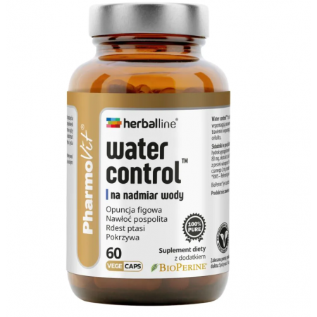 Water control na nadmiar wody Herballine Pharmovit kapsułki -