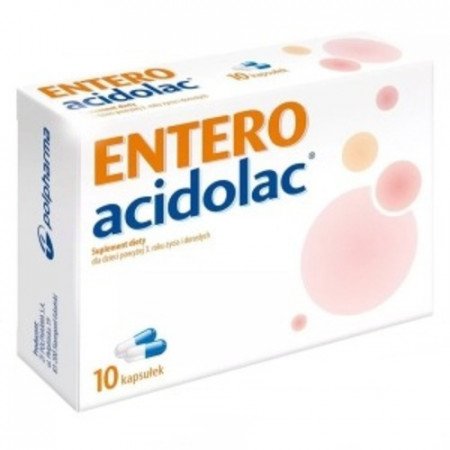 Entero Acidolac kaps. 0,55 g 10 kapsułek