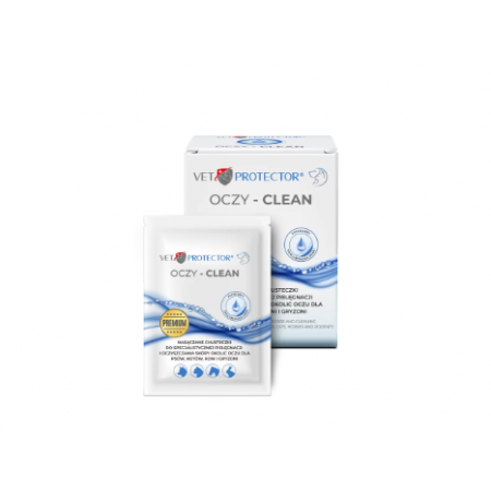 Jm Sante Vet Protector Oczy - CLEAN (20szt.)