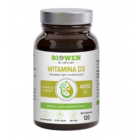 Biowen - Witamina D3 120kps. Biowen - Witamina D3 120kps._2