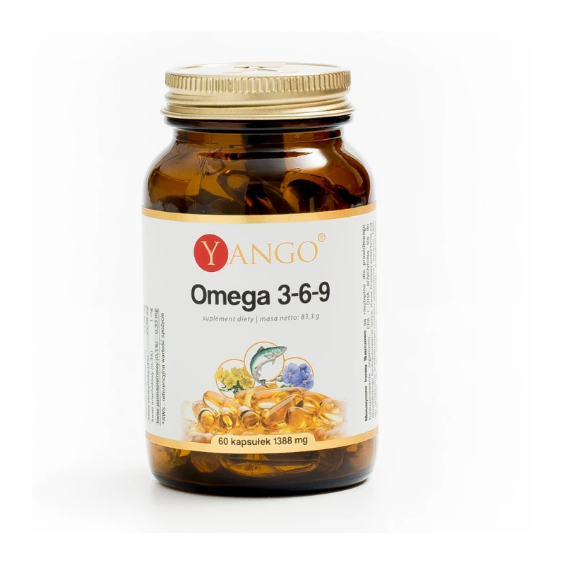 Omega 3-6-9 kapsułki - 60 kaps. Omega 3-6-9 kapsułki - 60 kaps.