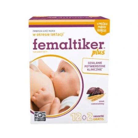 Femaltiker Plus smak czekoladowy saszetka - 14 sasz. Femaltiker Plus smak czekoladowy saszetka - 14 sasz._2