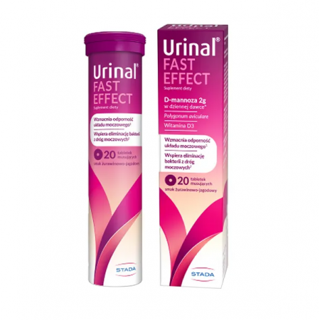 Urinal Fast Effect tabletki musujące - 20 tabl. Urinal Fast Effect tabletki musujące - 20 tabl._2