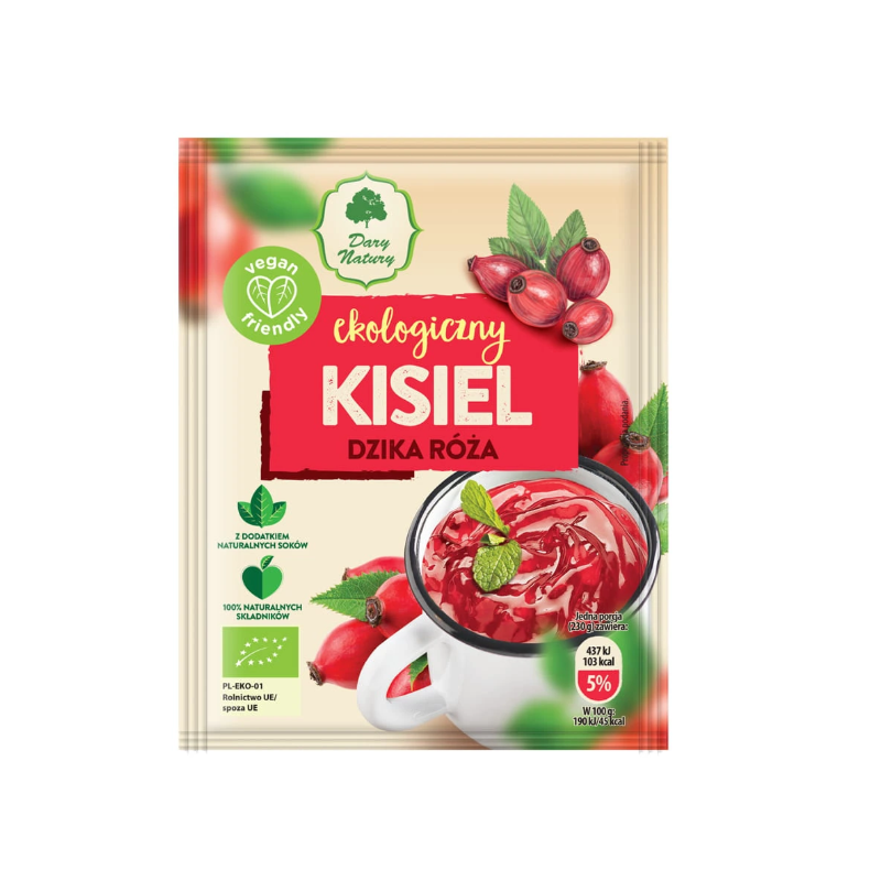 Dary Natury Kisiel dzika róża 30 g Dary Natury Kisiel dzika róża 30 g