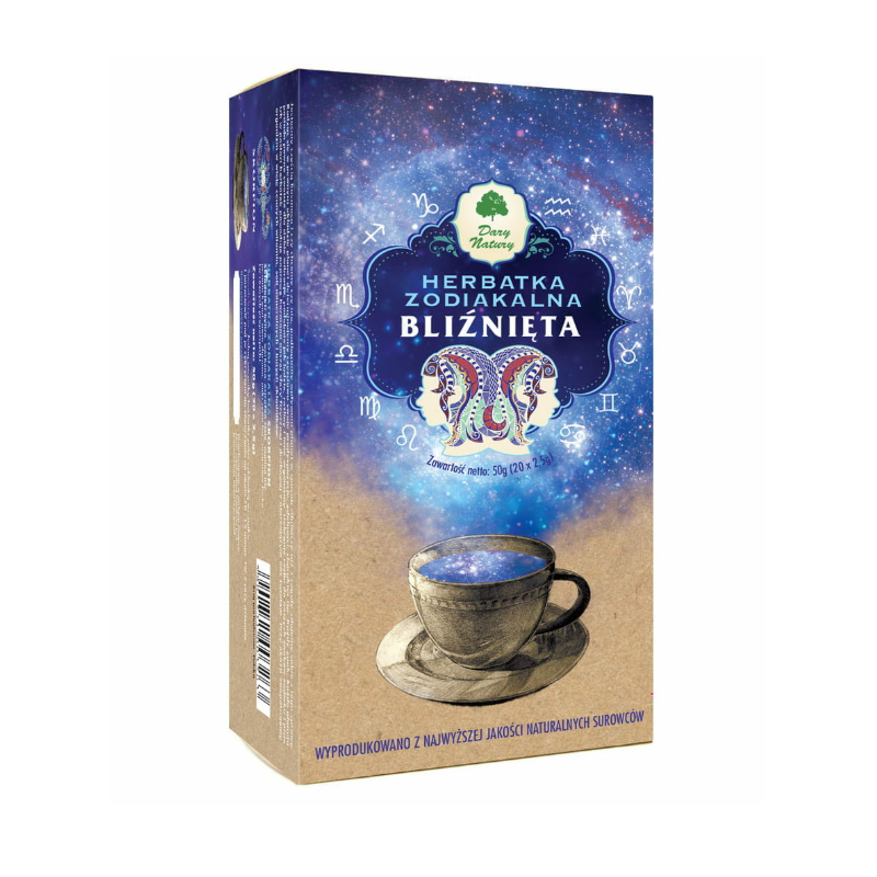 Dary Natury Herbata Zodiakalna Bliźnięta 50 g Dary Natury Herbata Zodiakalna Bliźnięta 50 g
