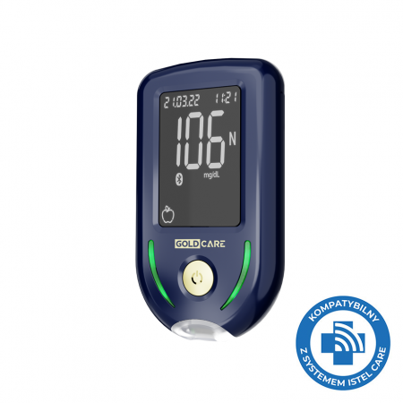 Diagnostic Gold Care - zestaw do pomiaru poziomu glukozy we krwi_2