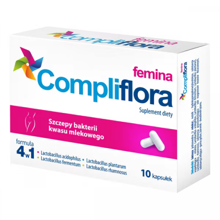 Compliflora Femina, 10 kapsułek Compliflora Femina, 10 kapsułek_2