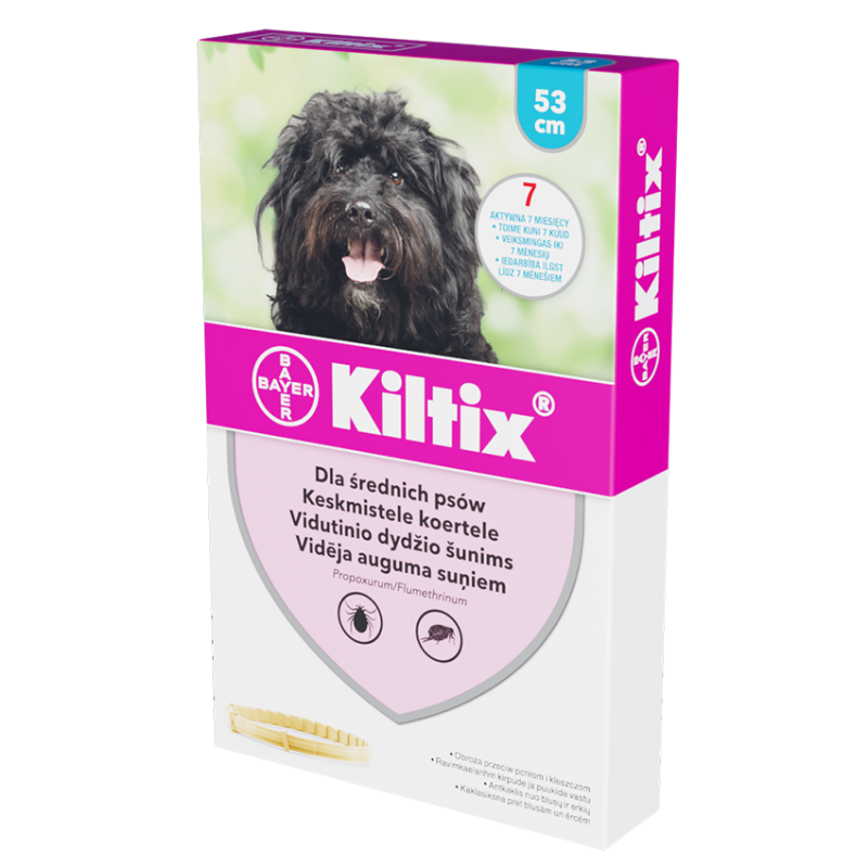 Kiltix obroża dla średnich psów 53 cm Kiltix obroża dla średnich psów 53 cm