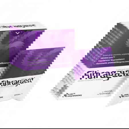 Fibragast, smak winogronowy, 12 saszetek_2