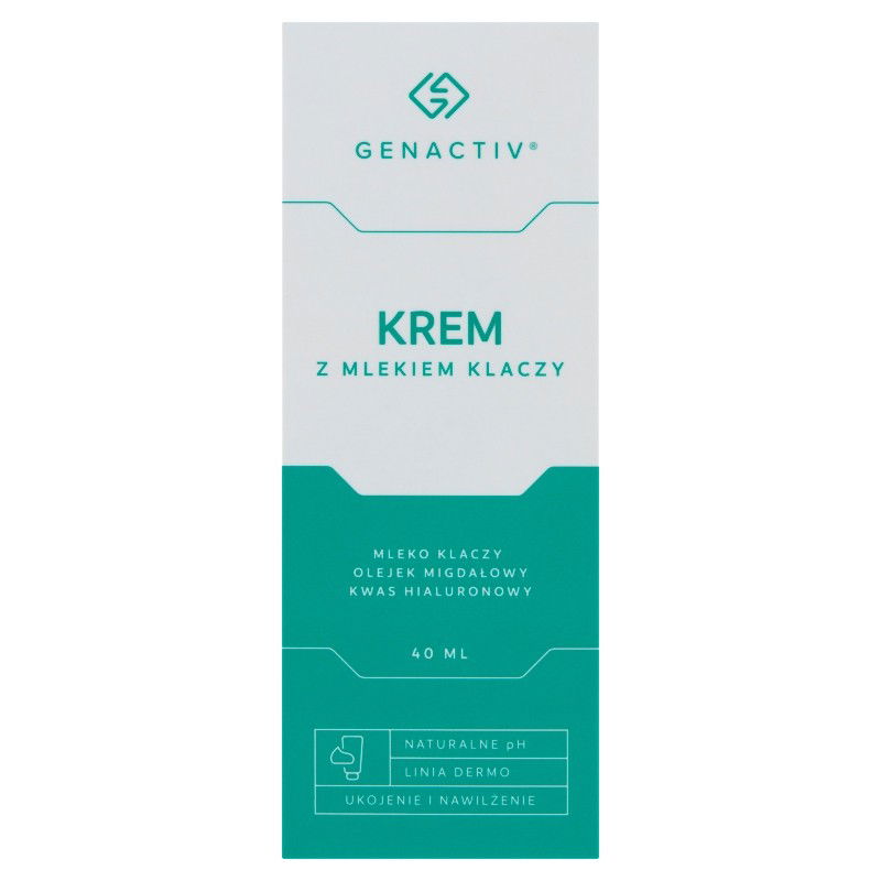 GENACTIV Krem z mlekiem klaczy, 40ml