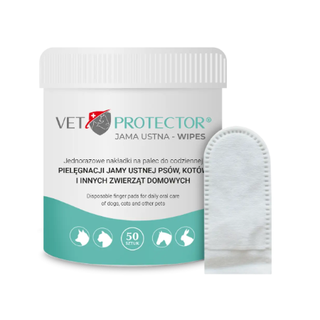 Jm Sante Vet Protector Jama Ustna - Wipes (50szt.) Jm Sante Vet Protector Jama Ustna - Wipes (50szt.)_2