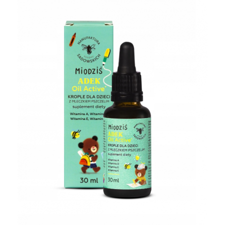 Manufaktura Sadowskich Adek krople dla dzieci miodziś 30 ml Manufaktura Sadowskich Adek krople dla dzieci miodziś 30 ml_2