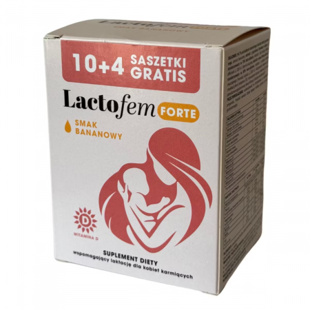 Lactofem Forte, smak bananowy, 14 saszetek_2