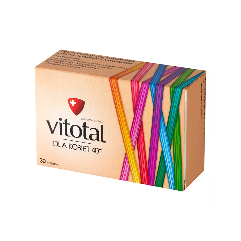 Vitotal Dla Kobiet 40+, 30 tabletek