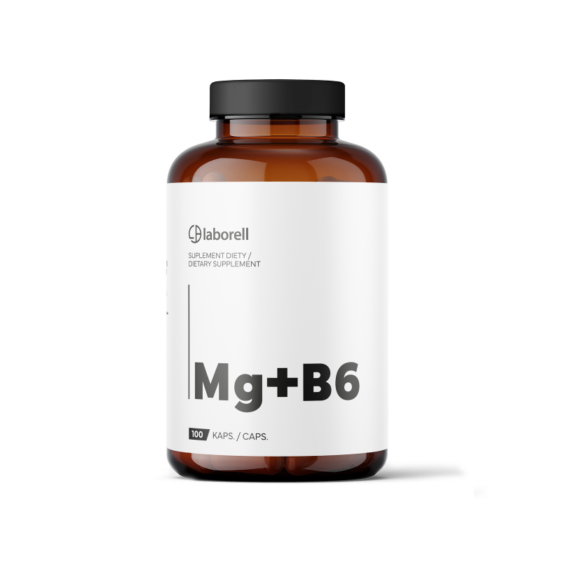 Magnez+B6 100 kapsułek Magnez+B6 100 kapsułek