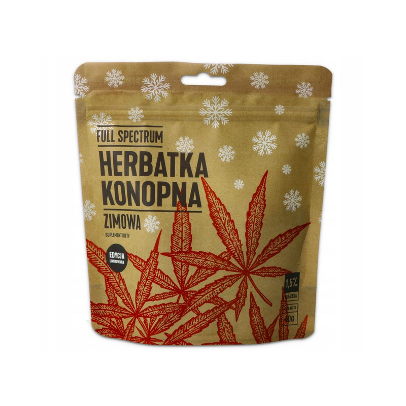 Full Spectrum Herbatka konopna w wersji zimowej, 40 g Full Spectrum Herbatka konopna w wersji zimowej, 40 g