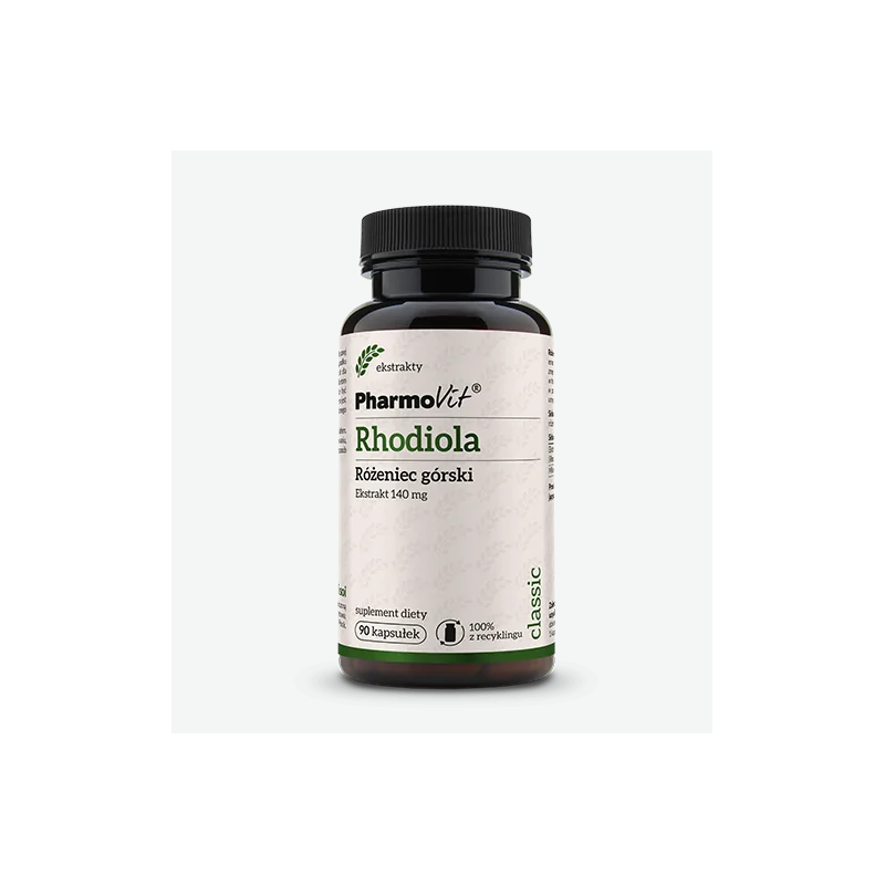 Pharmovit Rhodiola kapsułki - 90 kaps. Pharmovit Rhodiola kapsułki - 90 kaps.