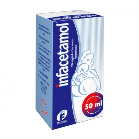 Infacetamol roztwór doustny 100 mg/ml 50 ml_2