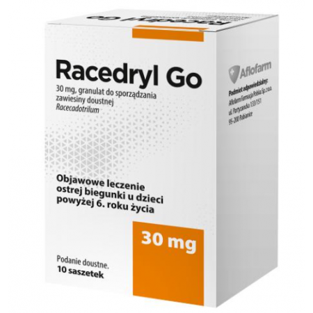 Racedryl Go granulat do sporządzania zawiesiny doustnej 30 mg 10 sasz._2