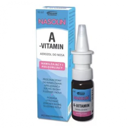Nasolin A-Vitamin Aerozol do nosa - - 10 ml