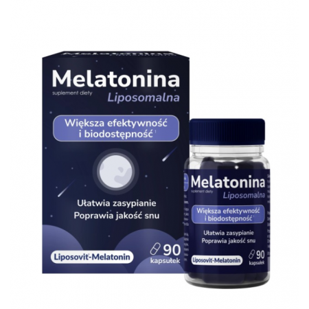 Melatonina Liposomalna kapsułki - 90 kaps.