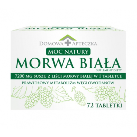 Moc Natury Morwa Biała tabletki - 72 tabl.