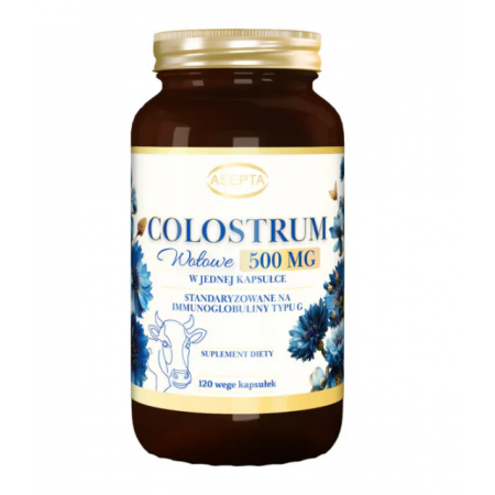 Asepta colotrum wołowe 500 mg