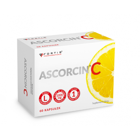Ascorcin C kapsułki - 60 kaps. (4 blist. po 15 kaps.)