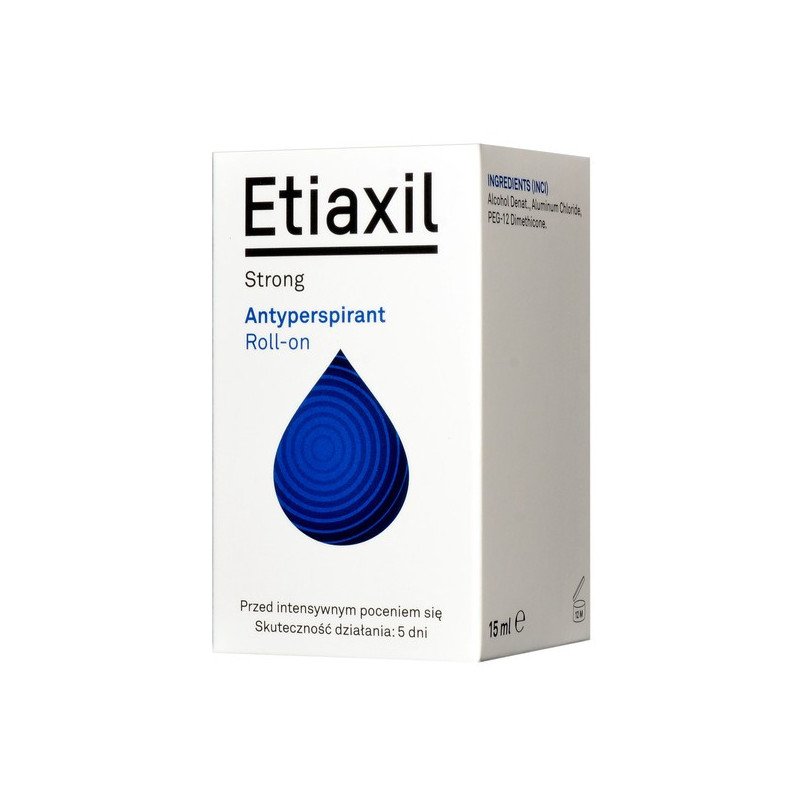 ETIAXIL STRONG nadmierna potliwość, Antyperspirant, 15ml