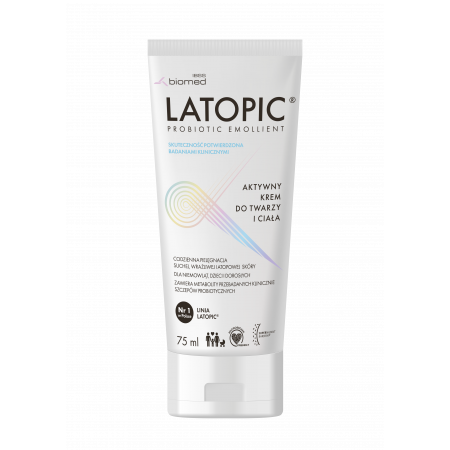 Latopic Aktywny Krem do twarzy i ciała - - 75 ml