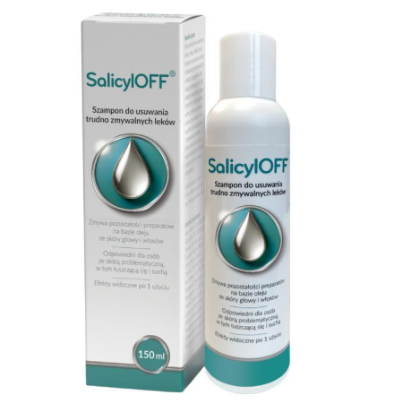 SalicylOFF Szampon do usuwania trudno zmywalnych leków 150ml