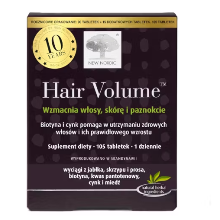 Hair Volume tabletki - 105 tabl.