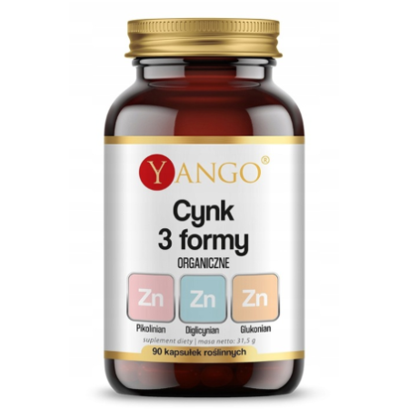 Cynk 3 Formy kapsułki - 90 kaps.