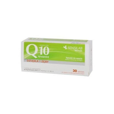 Sensilab Q10 Sensitive, 30 tabletek do ssania