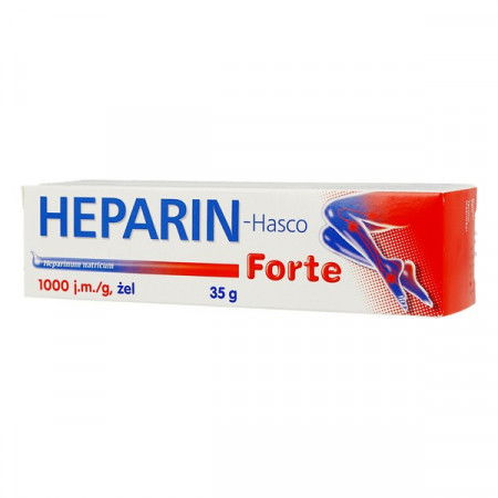 Heparin Hasco Forte, żylaki żel, 35 g