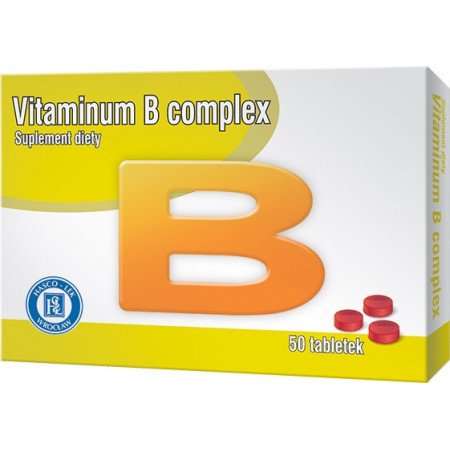 Vitaminum B complex, 50 tabletek