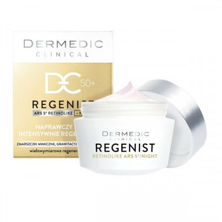 Dermedic Regenist ARS 5 Retinol AR, naprawczy krem na noc, 50 g