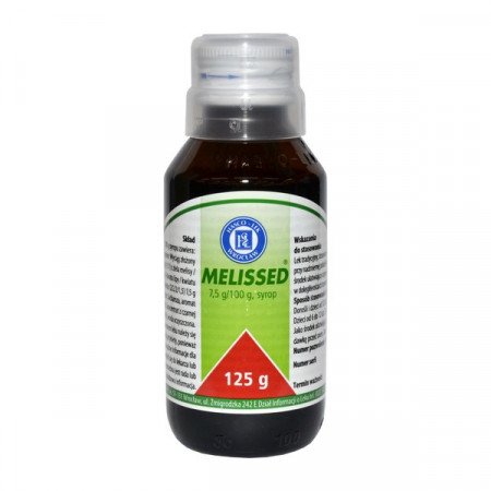Melissed, 490 mg/5 ml, syrop, 125 g (Hasco)