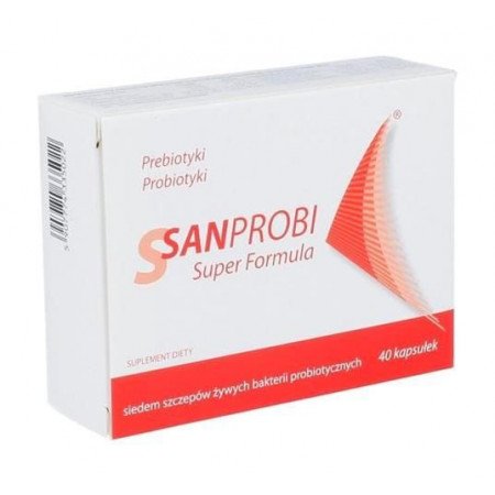 Sanprobi Super Formula probiotyk 40 kapsułek