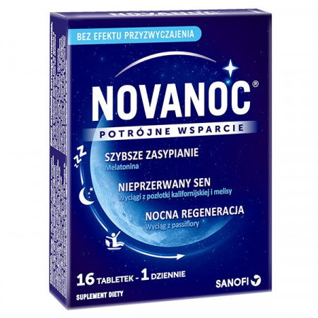 Novanoc na bezsenność 16 tabletek